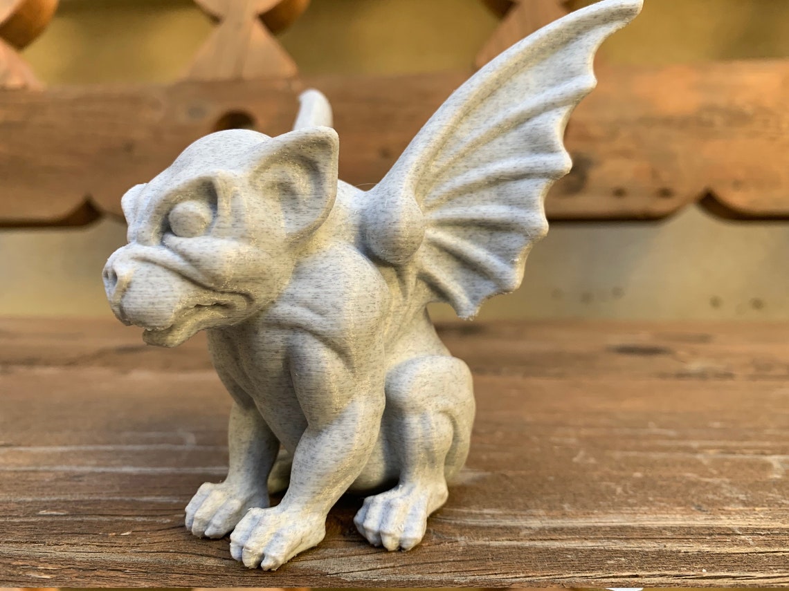 Cute Gargoyle 3D Printed Etsy