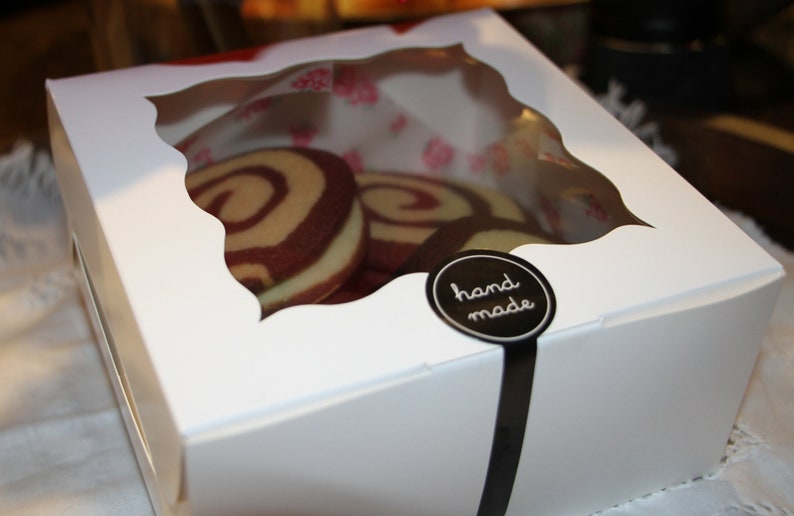 Chocolate Vanilla Swirl Cookies 3-4 Large image 2