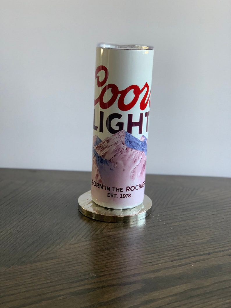 Coors light beer Rocky Mountains 20oz Etsy