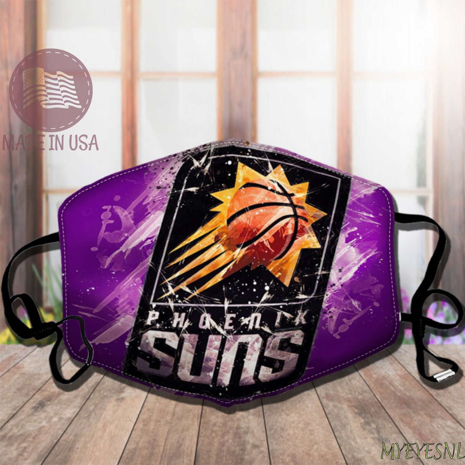Phoenix Suns NBA Mask Mask Reusable Breathable Washable NBA Etsy