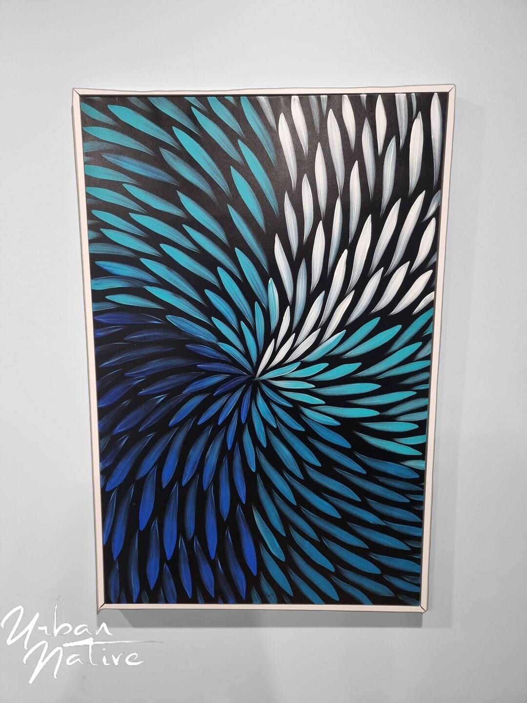 Hand Painted Acrylic Wall Art,aboriginal Art Design,abstract Painting