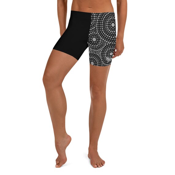 Aboriginal Indigenous Womens Active Bike Shorts Tights Bike Shorts
