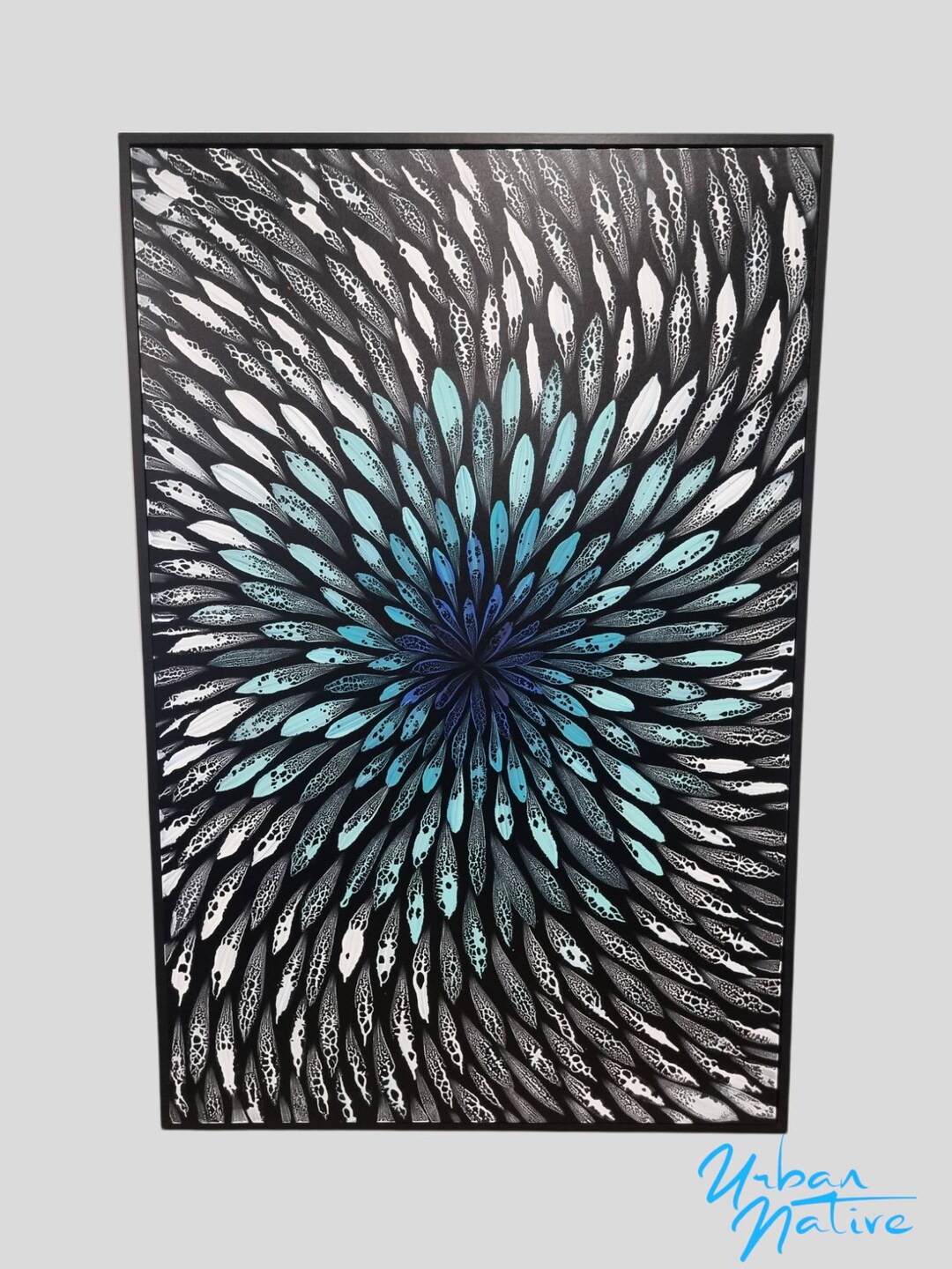 Hand Painted Acrylic Wall Art,aboriginal Art Design,abstract Painting