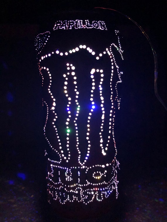 Monster can lamp/night light Etsy