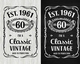 Download Vintage 1961 Svg Etsy