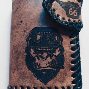 Cartera de cuero