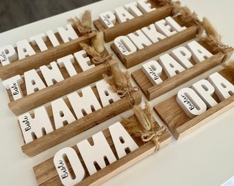 Beste Oma /Opa /Mama /Papa /Tante /Onkel /Pate /Patin Muttertag, Vatertag Ostern