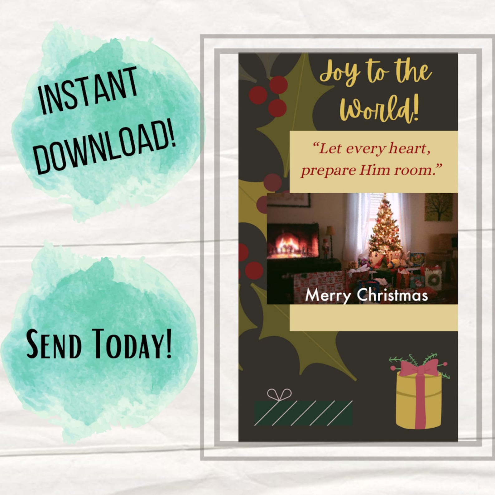 Electronic Christmas Card Digital Christmas Card Holiday Etsy Espa a electronic-christmas-card-digital-christmas-card-holiday-etsy-espa-a