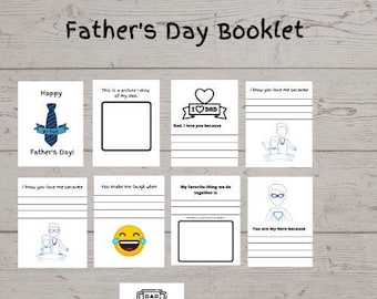 Father's Day Gift Printable | Homemade Gifts | Father's Day Card | Digital Download | Gifts for Dad | Gifts from Kids | Dad Printable