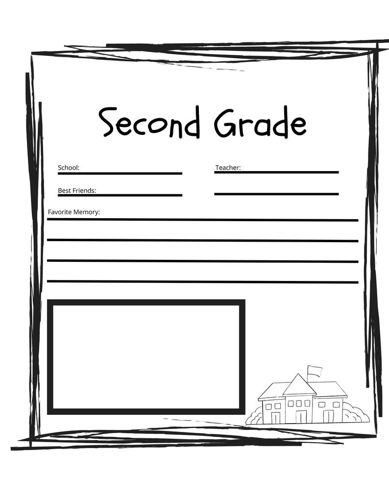Learning Printable | School Memory Book | K-12 Memories | Homeschool ...