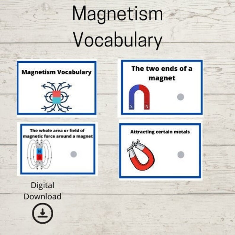Homeschool Printables Mini Unit Vocabulary Activity