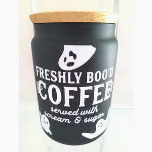 Spooky Coffee Jar – Funny Gothic Kitchenware | Witchcore Decor & Witchy Ghost Lover Gift