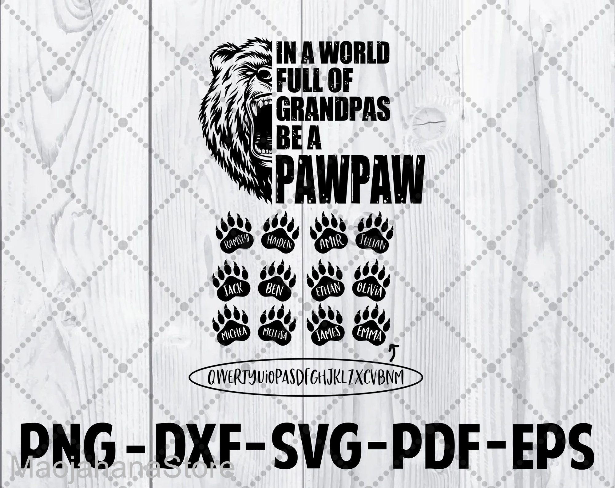 Free Free 310 World&#039;s Greatest Pawpaw Svg SVG PNG EPS DXF File