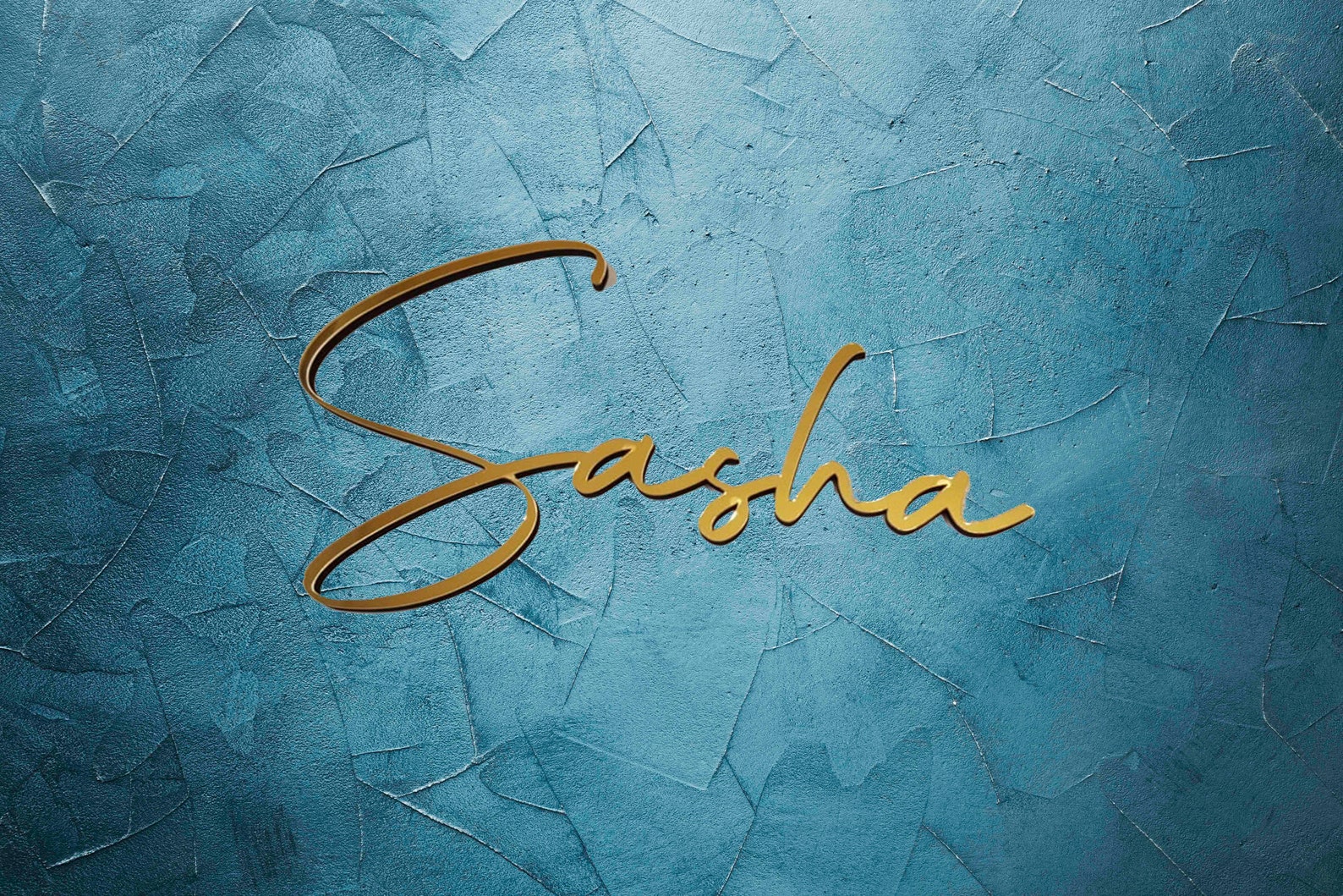 Mirror Acrylic Personalized Name Wall Decor Party Etsy