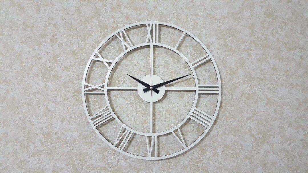 Wall Watch Design Rome Roman Wall Clock - Etsy
