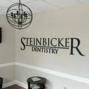 Insegna con logo tagliato al laser, Insegna aziendale 3D personalizzata, Decorazione da parete, Insegna con logo personalizzato, Logo 3D, Trasforma il tuo logo in un'insegna, Insegna di reception