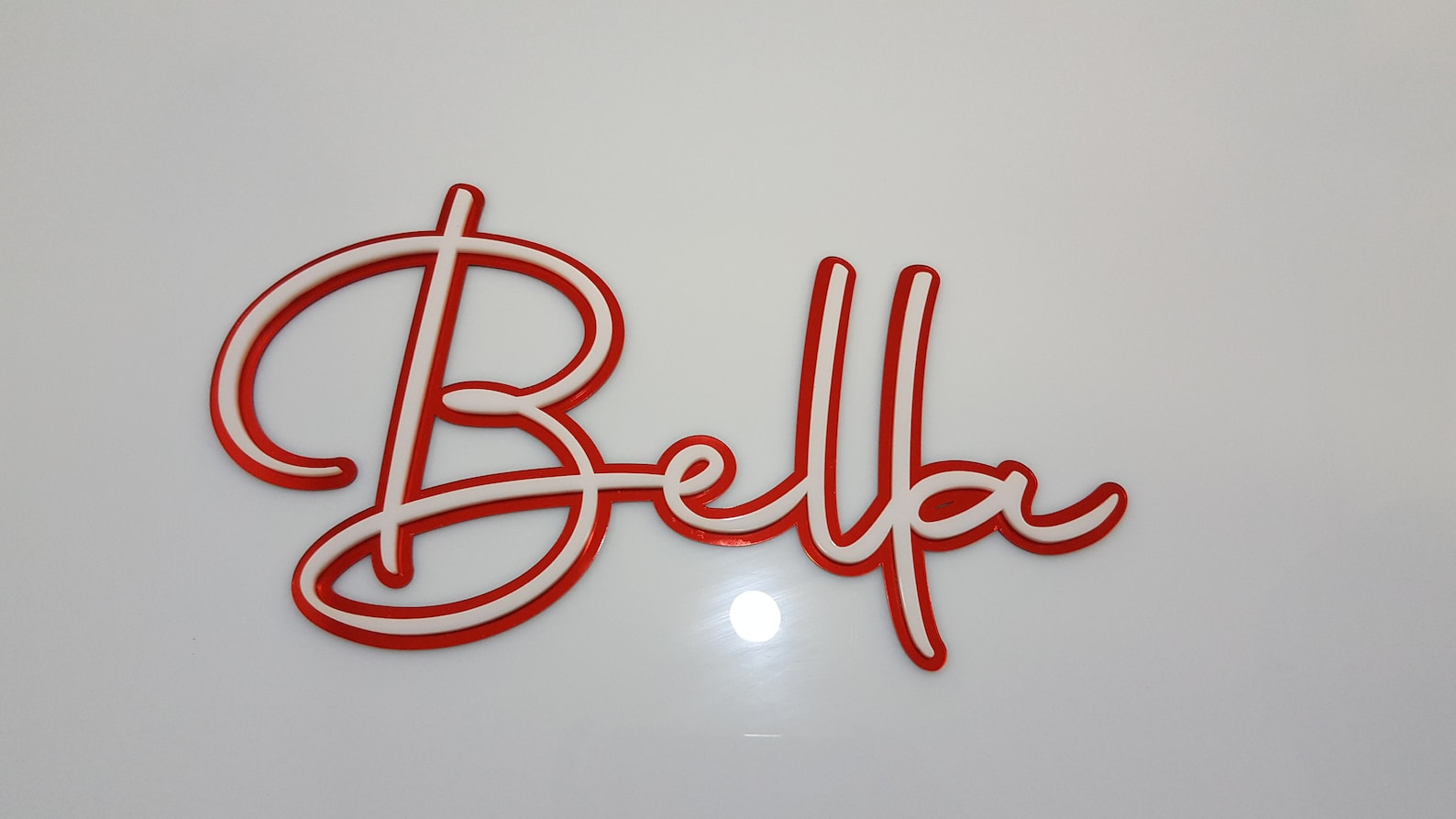 Mirror Acrylic Personalized Name Wall Decor Party Etsy Canada