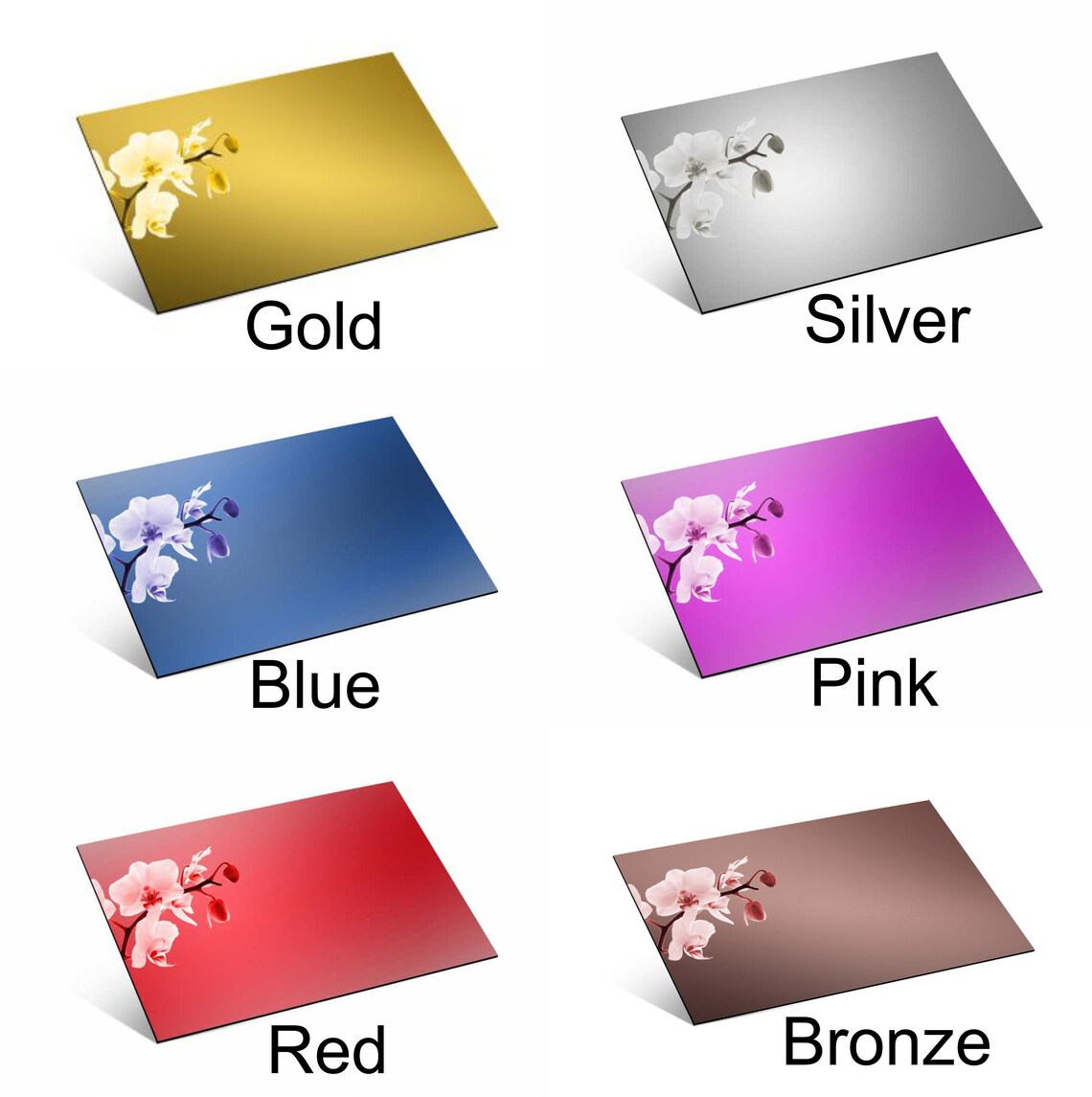 Mirror Acrylic Personalized Name Wall Decor Party Etsy