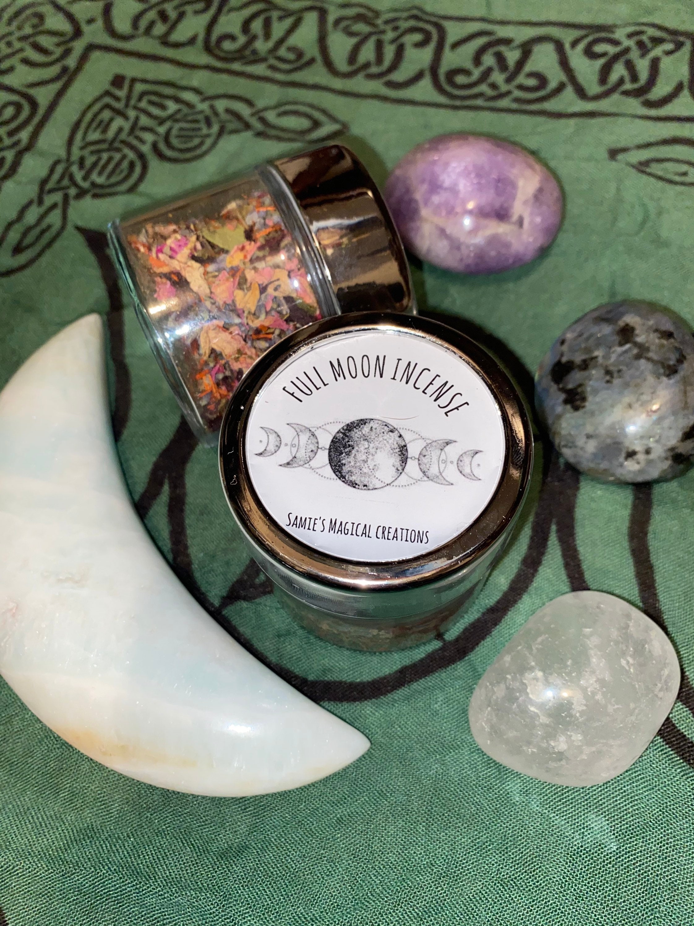 Full Moon Incense Blend Etsy