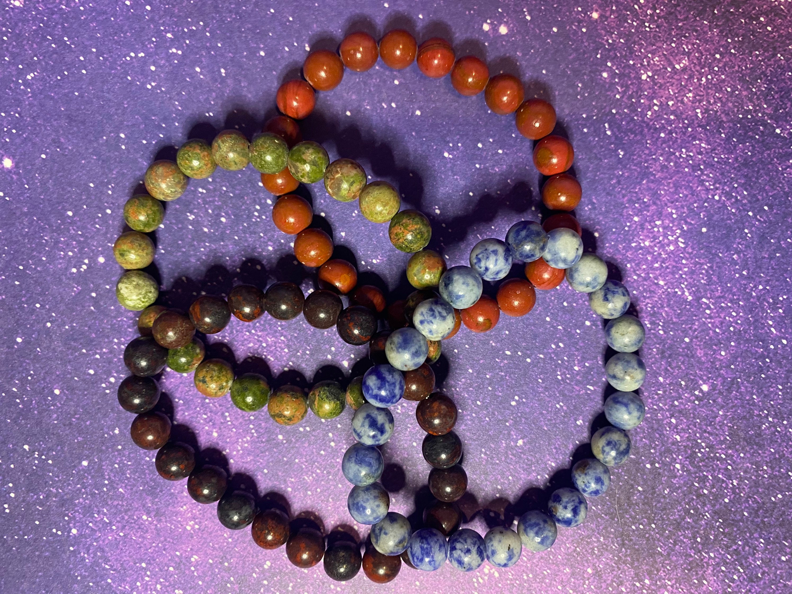 Crystal bracelets Etsy