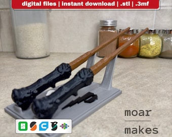 Magic Wand Salter 3D Print File | 3D Model | STL | 3MF | DIGITAL DOWNLOAD