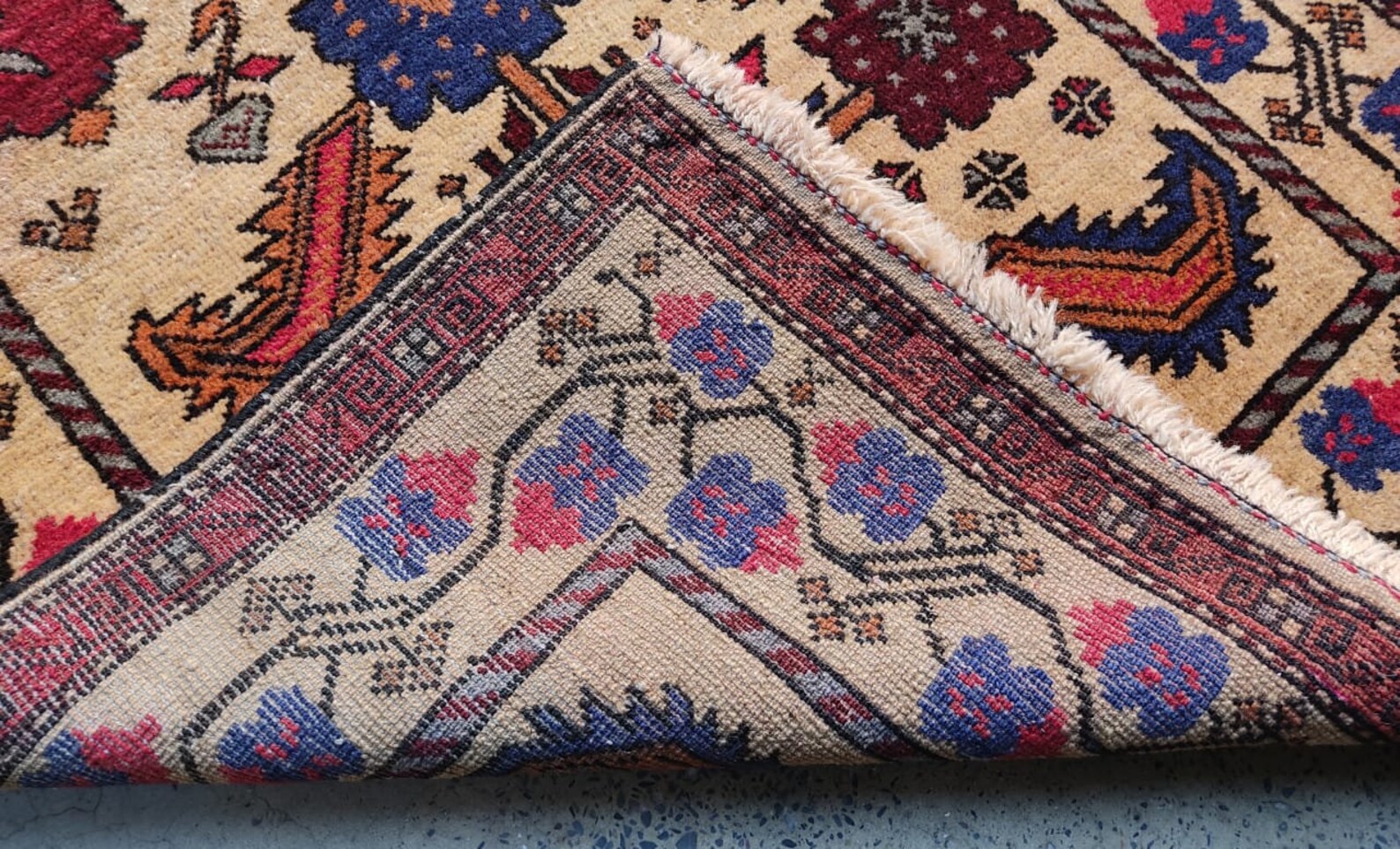 Hand Knotted Woolen Rug Design Rug Etsy UK