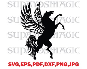 Download Horse With Wings Etsy PSD Mockup Templates