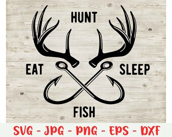 Download Digital Download Graphic Hunt Fish Camp Repeat Outdoors Nature Png Clip Art Visual Arts Drawing Drafting Dolphinchat Ai