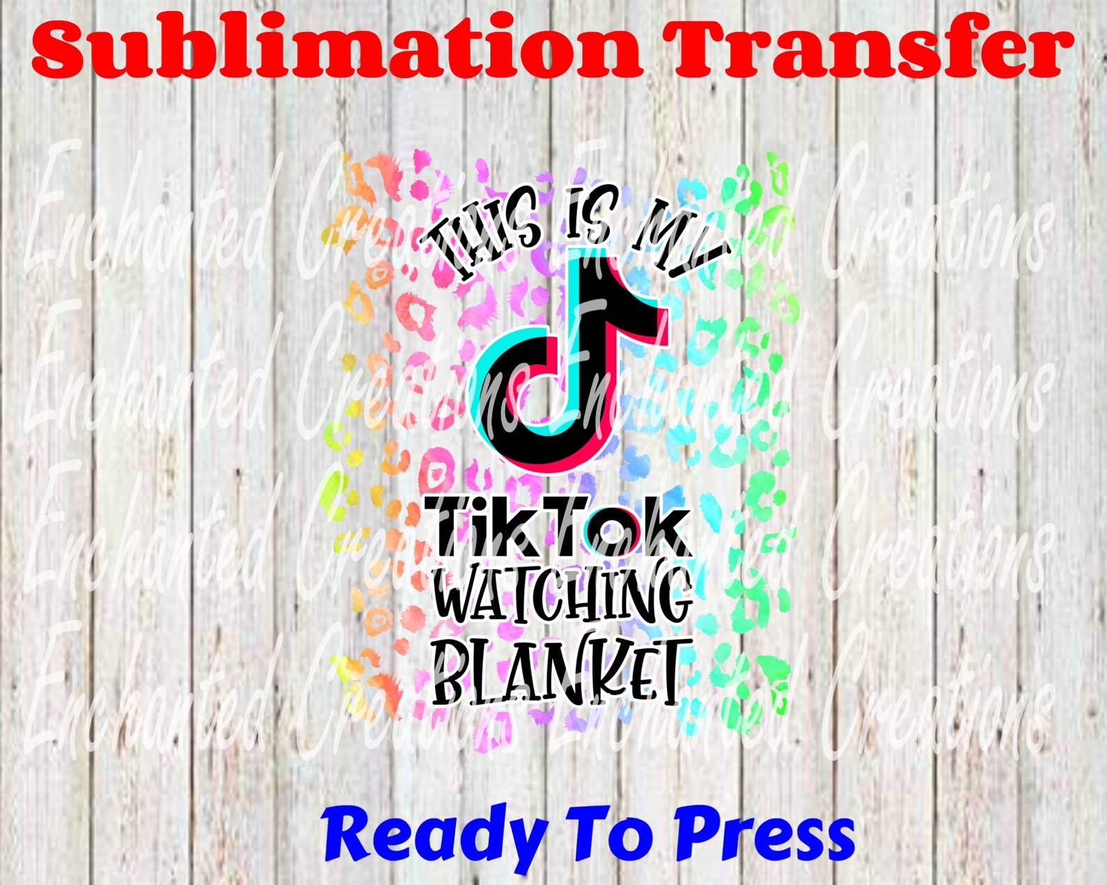 This is my Tiktok watching blanket Etsy