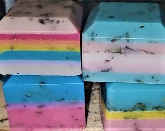 Organic Pride Flag Soap