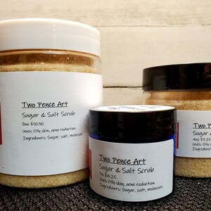 Organic Sugar & Salt Scrub