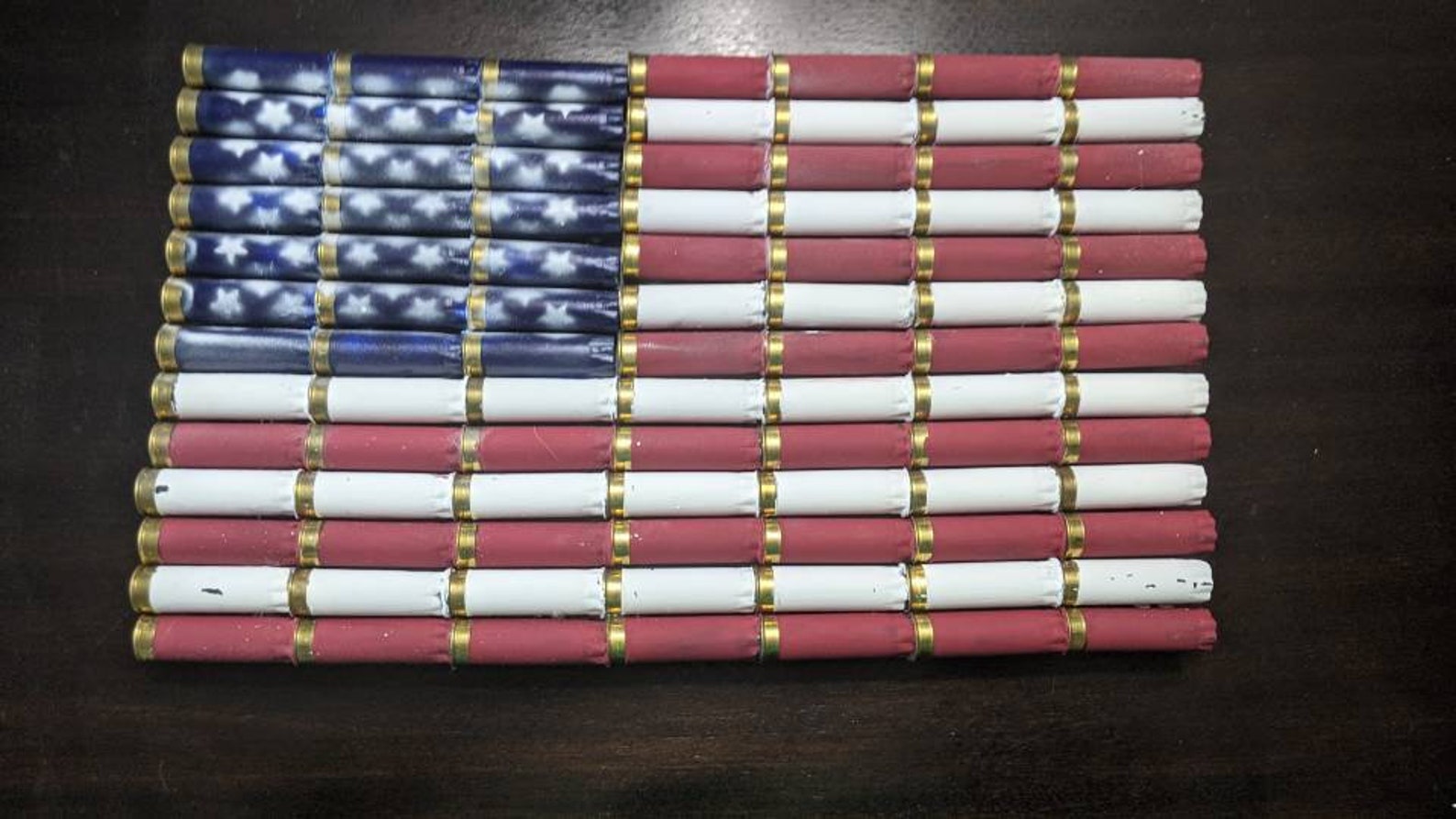 Shotgun Shell American Flag | Etsy