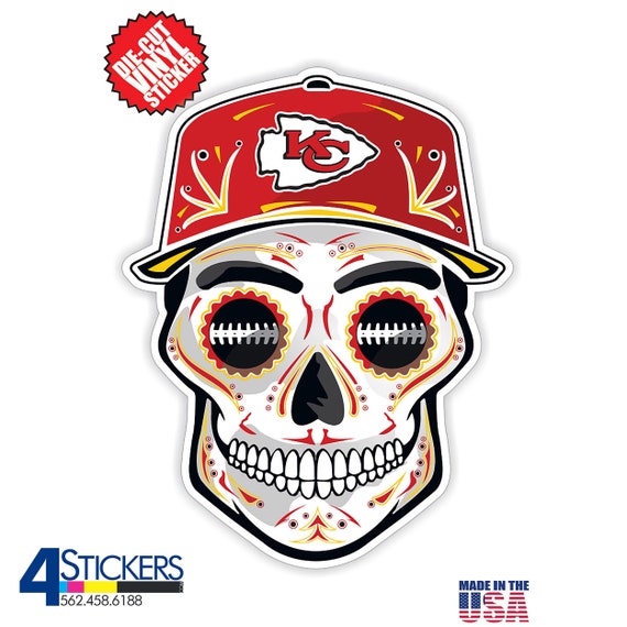 Kansas City Chiefs Sticker Packs are the Best Selling Vinyl Etsy