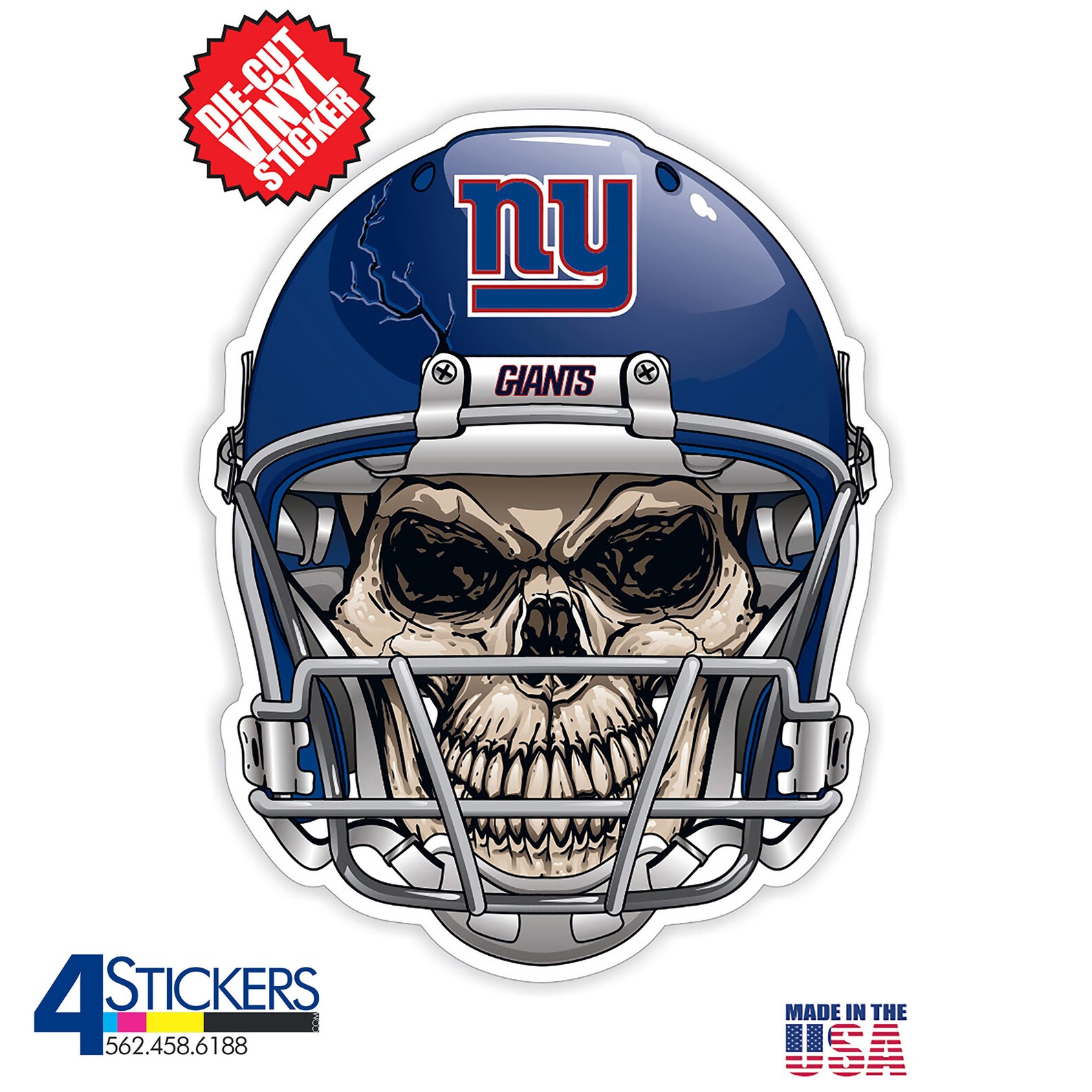 New York Giants Sticker Packs Are the Best Selling Vinyl Etsy UK