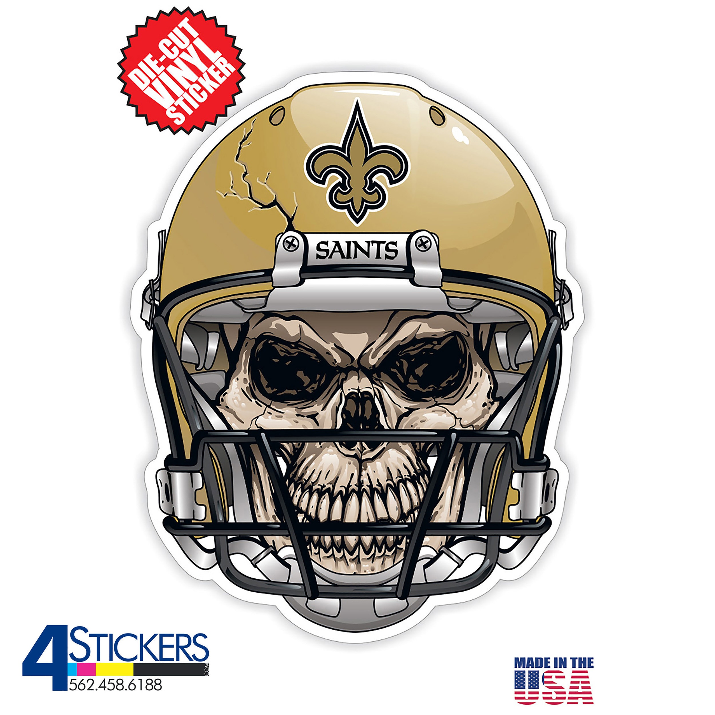 New Orleans Saints Sticker Packs are the Best Selling Vinyl Etsy