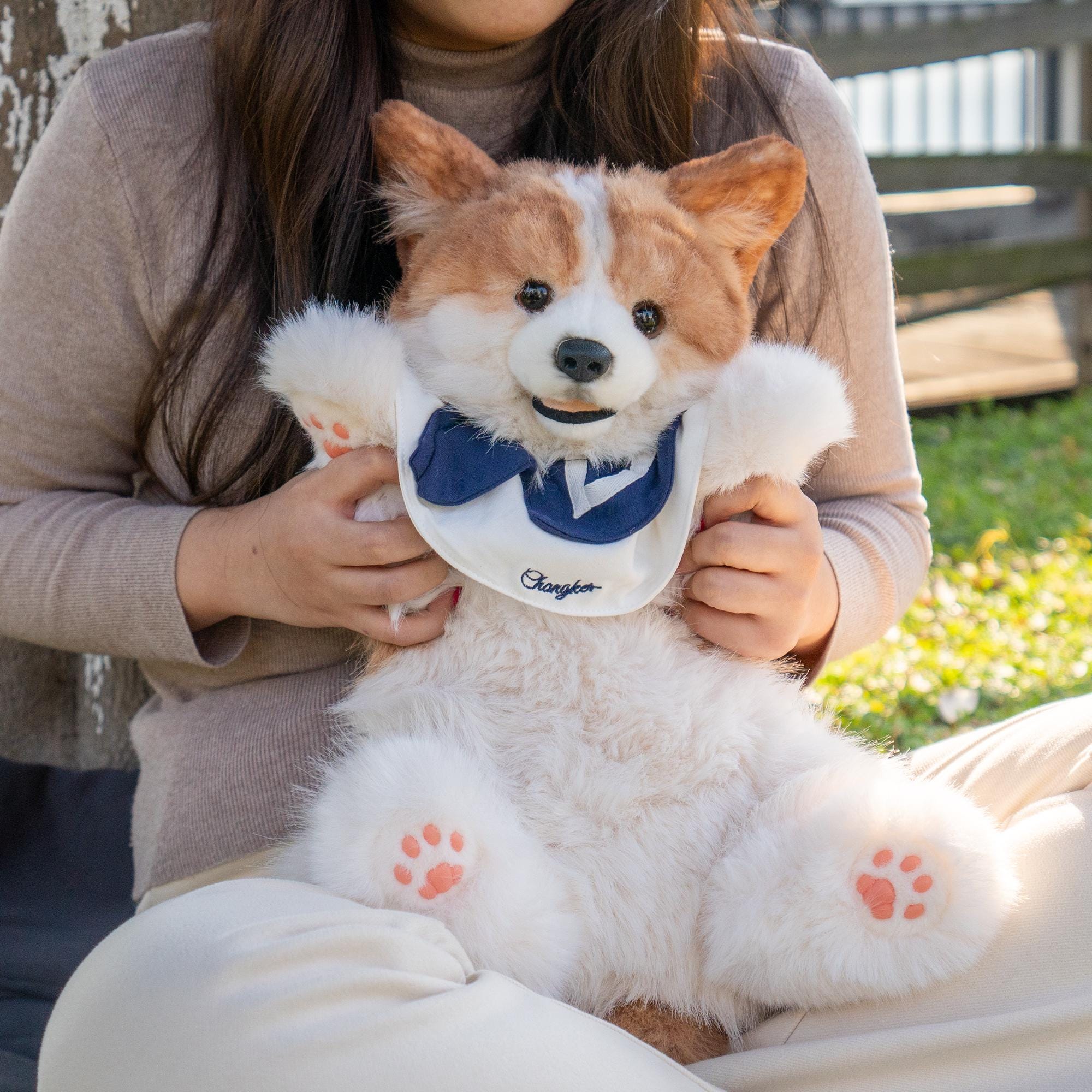 Corgi Backpack Stuffed Corgi Dog Bag Pembroke Corgi Cosplay il_fullxfull.6651253218_19g4.jpg main image 2