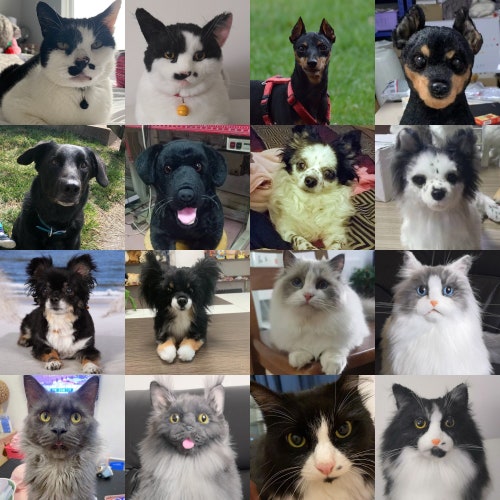 Custom Pet Cat Dog Clone Personalized Pet Lover Gift - Etsy Custom Pet Cat Dog Clone Personalized Pet Lover Gift - Etsy
