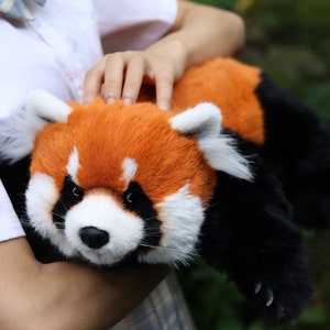 Chongker Red Panda Weighted Stuffed Animal 2.5lb Valentine's Day Gift