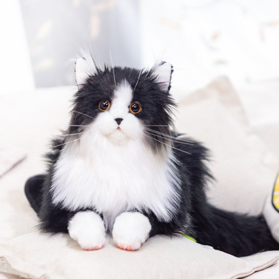 Joy for All - Companion Pet Cat - Tuxedo - Black