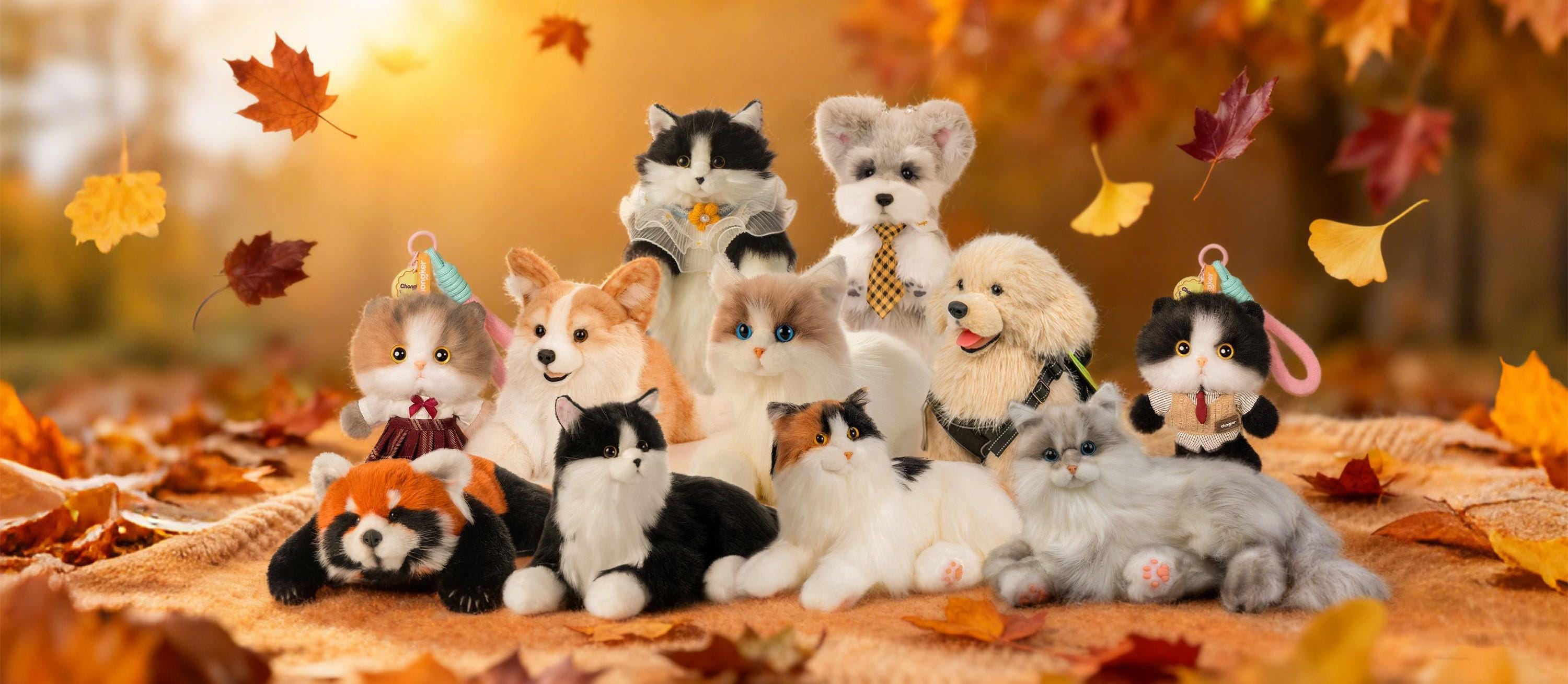 Chongker コーギーぬいぐるみ ハーネス付き Chongker コーギーぬいぐるみ ハーネス付き Chongker コーギー