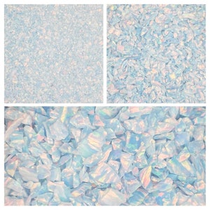 AAA Grade Unicorn Teal Opal/ Crushed Bello Opal OP80