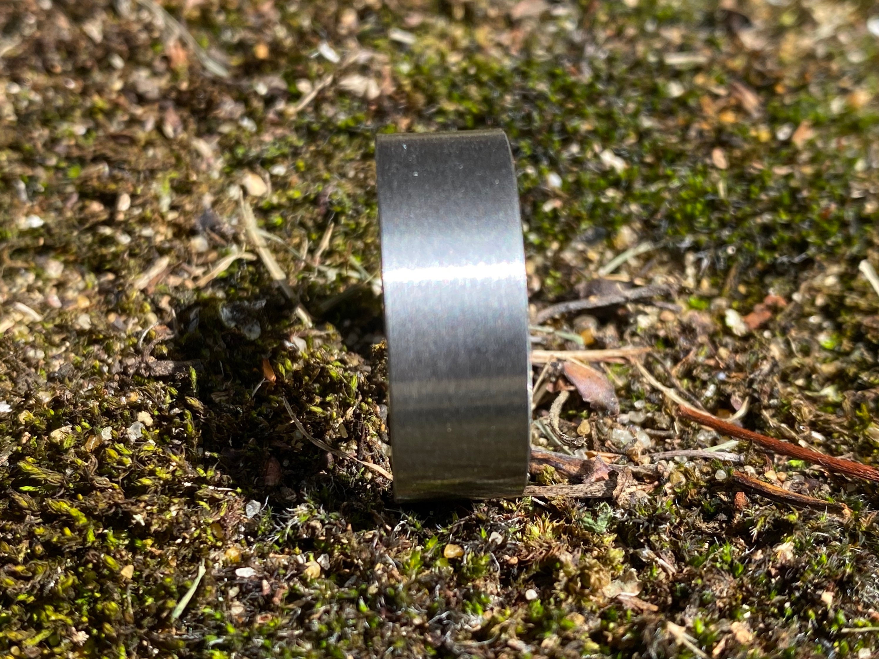 8mm Tungsten Carbide Polished Ring Liner Etsy UK