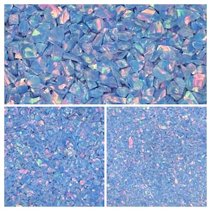 AAA Grade Crushed Opal Multi Cornflower/ Crushed Bello Opal OP74