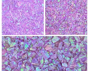 AAA Grade Crushed Opal Multi Amethyst / Crushed Bello Opal OP41