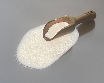 5 g de polvo blanco brillante de aluminato de estroncio de alta calidad. (El brillo blanco es más caro).