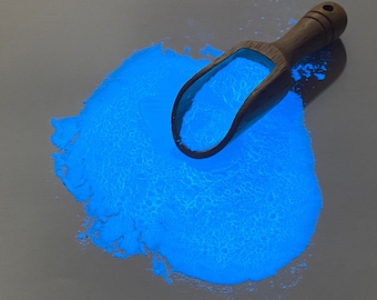 Polvo brillante de aluminato de estroncio azul de alta calidad, 5 g.