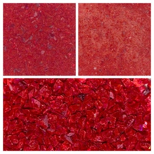 AAA Grade Crushed Opal Ruby Red/ Crushed Bello Opal OP45