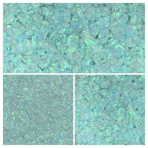 AAA Grade Crushed Opal Mint Green/ Crushed Bello Opal OP72