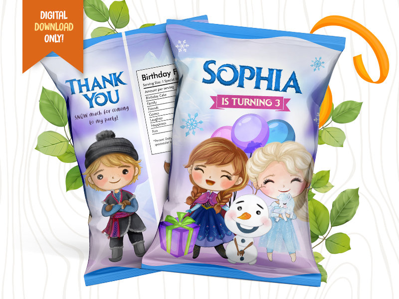 Frozen goodie bag Etsy