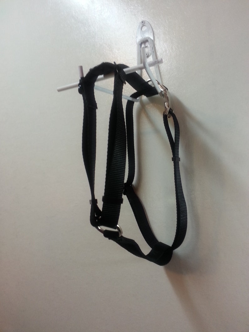 Adjustable Dog Harness Metal Buckle Strong Webbing USA Hand Made